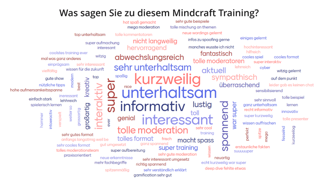 Live word cloud