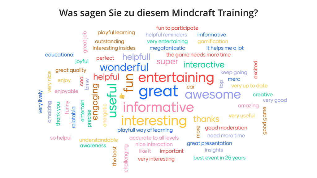 Live word cloud